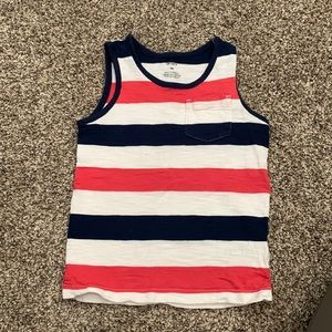 Red white and blue tank